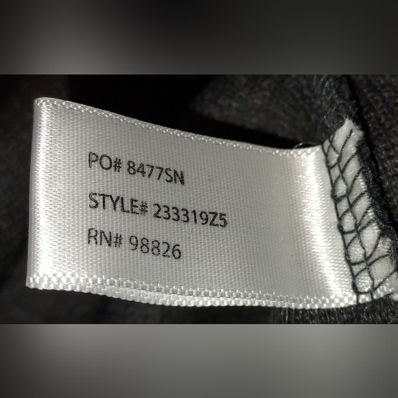 U.S. Polo ASSN. Grey High Neck Partial Zip Long Sleeve Pullover Size 3X NWT - Picture 8 of 8